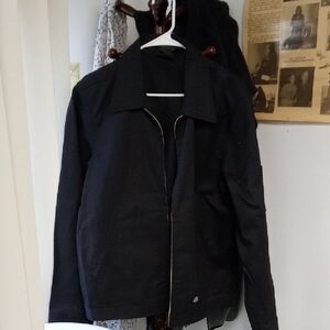 Dickies Black Zip-Up Jacket